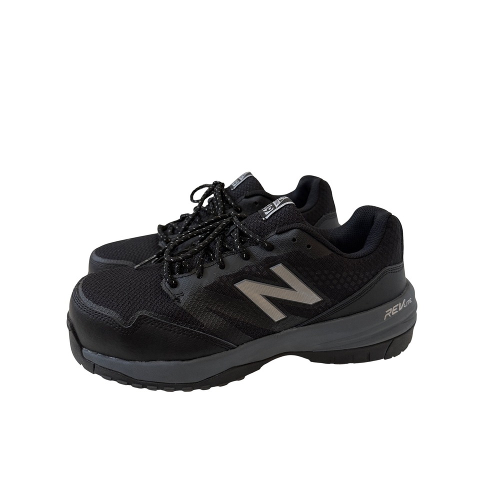 New Balance 589 Mens 9.5 2E Black Composite Toe Work Shoes MID589G1 Industrial